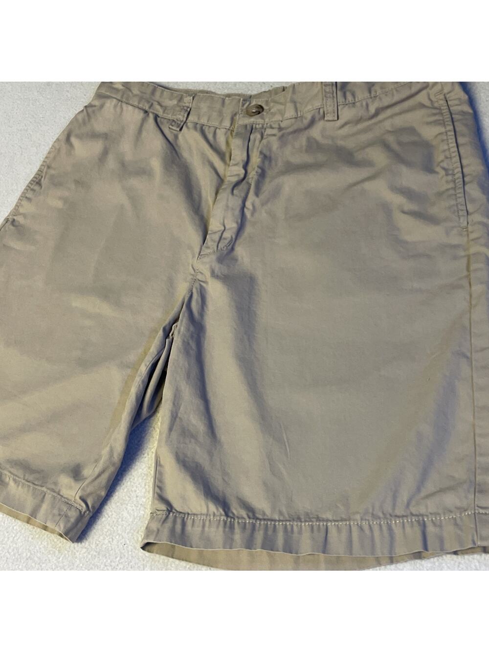 Vineyard Vines Breaker Shorts 33 Mens Khaki Tan Chino Club Short Flat Front